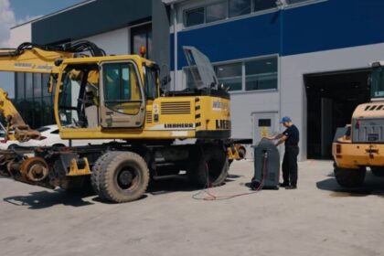 mobilny serwis klimatyzacji maszyny budowlane