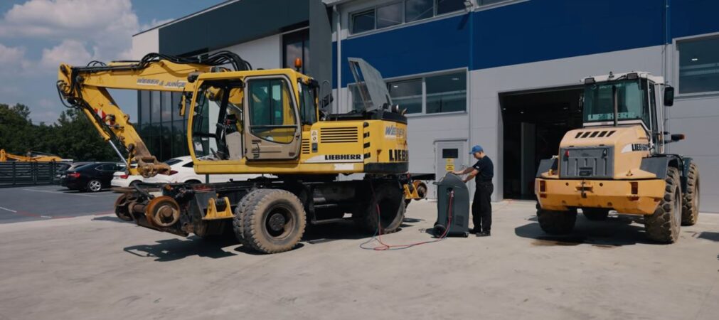 mobilny serwis klimatyzacji maszyny budowlane