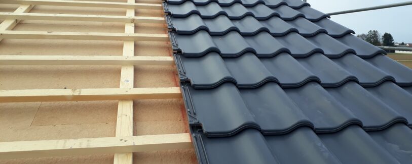 montaż blachy trapezowej