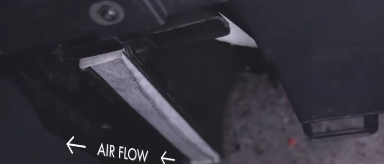 Wymiana filtr kabinowego Volkswagen VW Polo 5