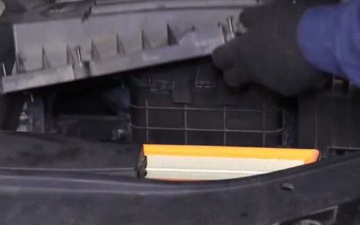 Wymiana filtr powietrza VW PASSAT B6 3C