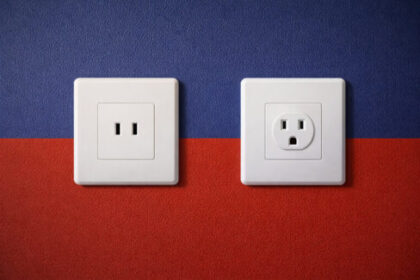 gniazdka elektryczne typ A typ B na Tajwanie