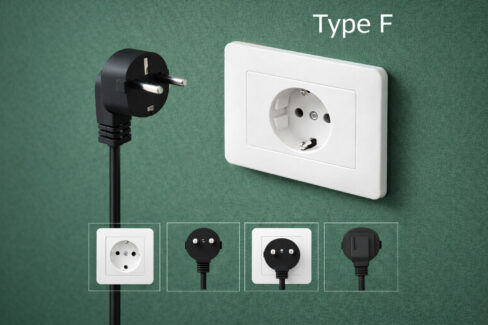 gniazdko elektryczne typ F